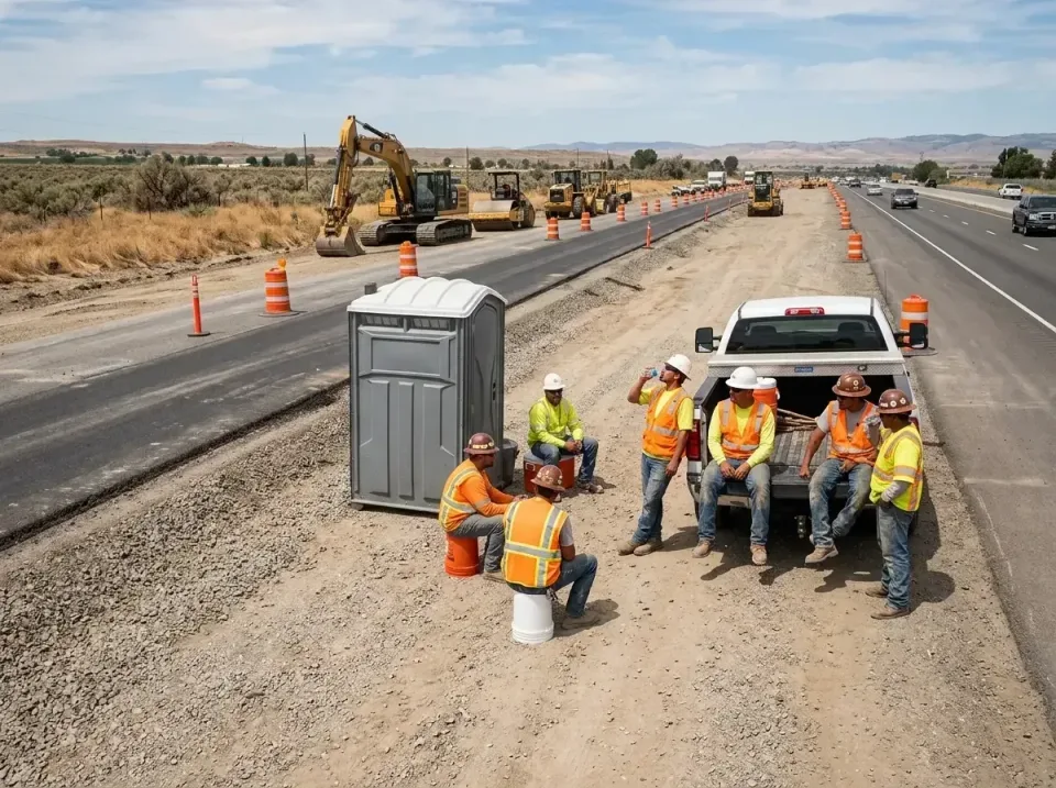 highway-road-construction-crew-007 — frequently asked questions, Porta Potty and Restroom Rentals in Bremen, GA
